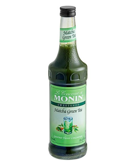 MONIN MATCHA FLAV 12/750ML