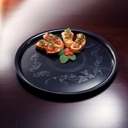1418-TRAY PLASTIC CATERING &amp; LID 