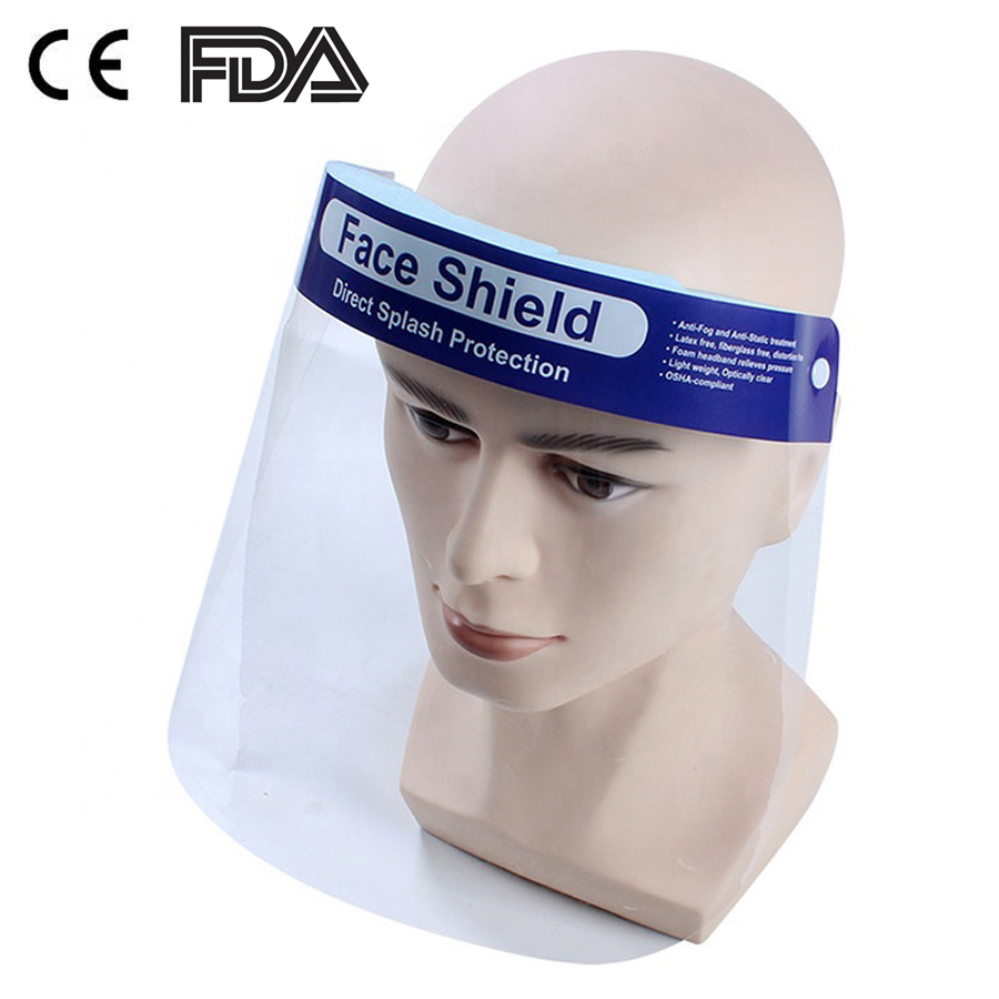 FACE SHIELD CLEAR 25BX/200C