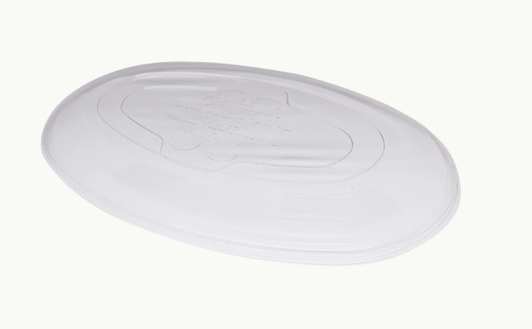 LID PLA BUR 18z CLEAR 400CS