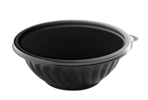 CATER BOWL BLK 80z 25C PTB80