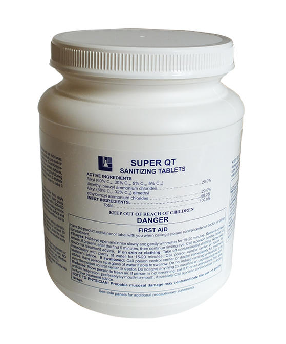 SANITIZER QUAT TABLETS 500C