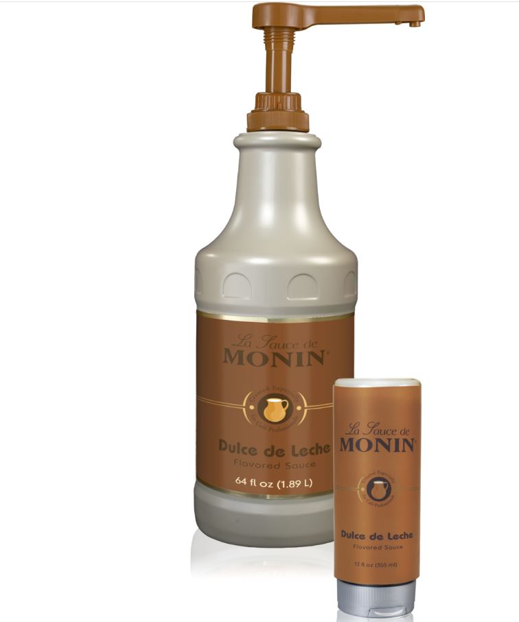 MONIN DULCE LECHE SAUCE 4/64OZ