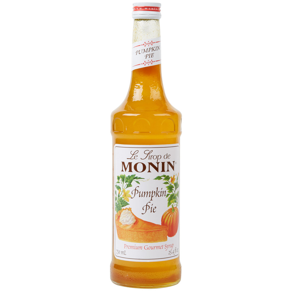 Product 552160: MONIN PUMPKIN PIE FLA 12/750M L