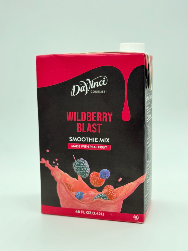 SMOOTHIE WILDBERRY BLAST 6/48z DAVINCI 