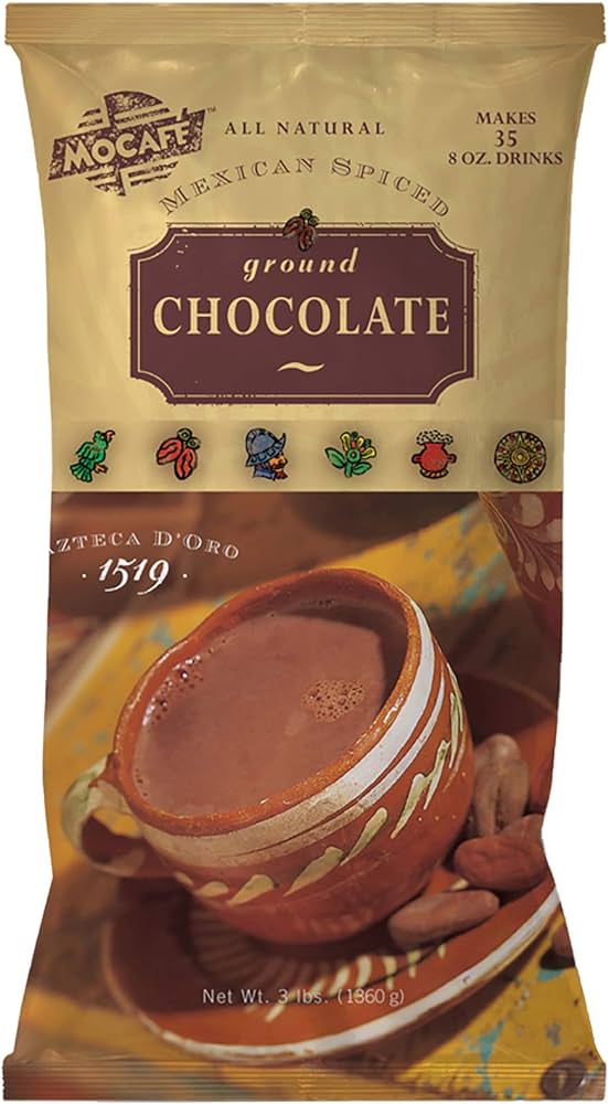 Mocafe Azteca Mexican Spiced  Cocoa 4/3LB 