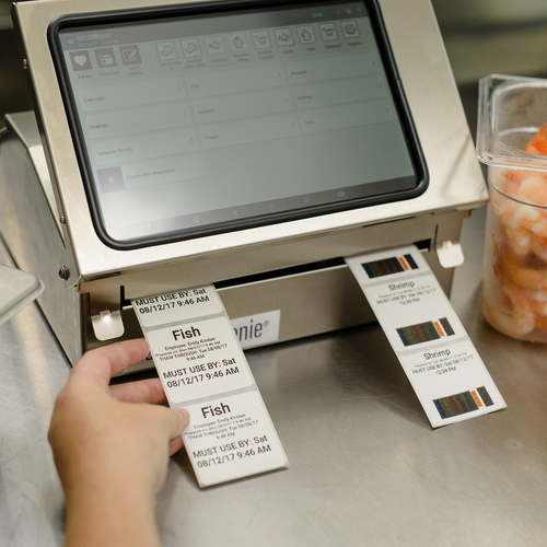 LABELS 2"X2" 6/4RLS DURA-PEEL  DCG 24RLS- 18M LABELS