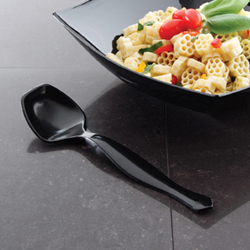 CUTLERY CATER SPOON SRVNG 9&quot; 
BLK 144C EMI-102BLK